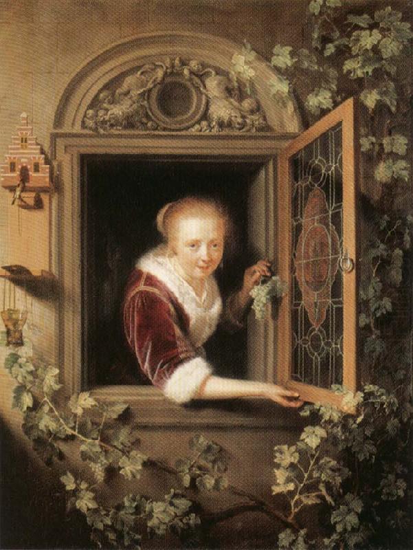 Girl at the Window, Gerrit Dou